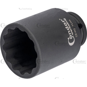 Condor Talpas gömbfej szerelő dugófej 1/2", CrMo, 12 szögü, 41 mm