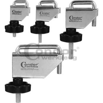 Condor Tömlőszorító készlet 10, 15, 25 és 45 mm-ig, 4 db
